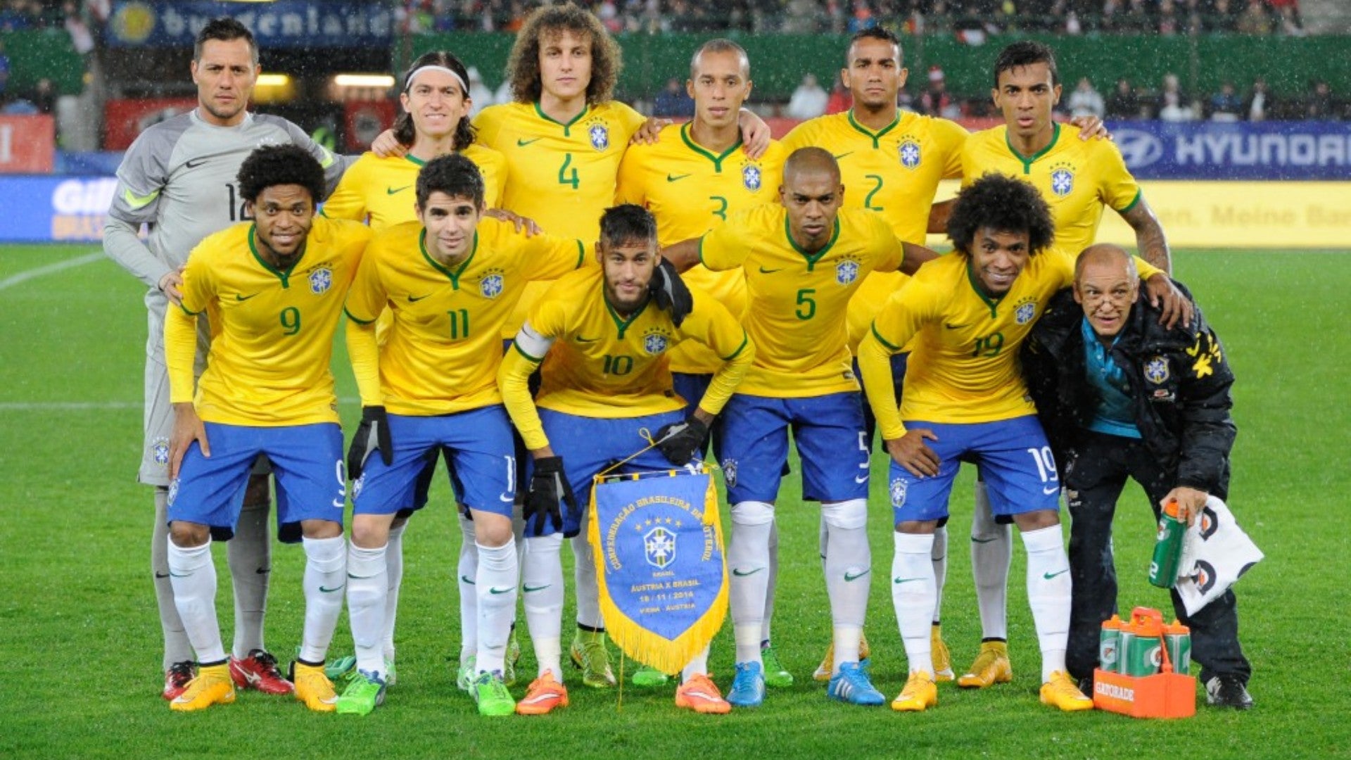 Selección Brasil de 2014. (EFE)