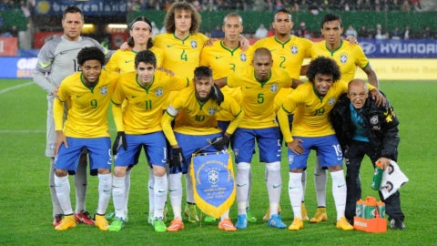 Selección Brasil de 2014. (EFE)