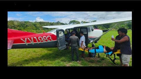 Parturienta en el Alto Caura