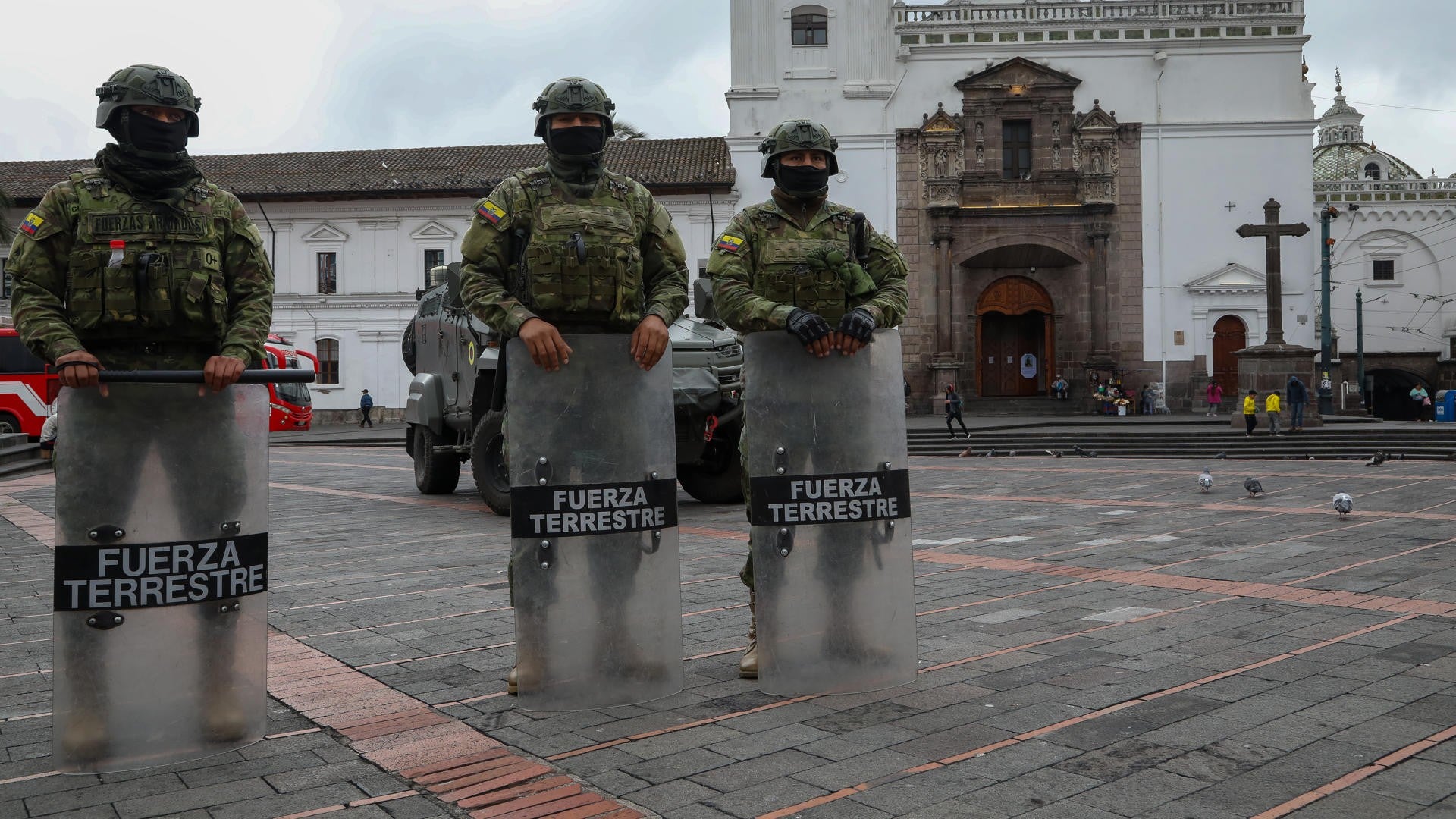 Fuerza terrestre de Ecuador. (EFE)