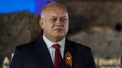 Diosdado Cabello, colaborador del régimen venezolano - Foto: EFE