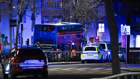 Accidente de autobús en Estocolmo | Foto: EFE