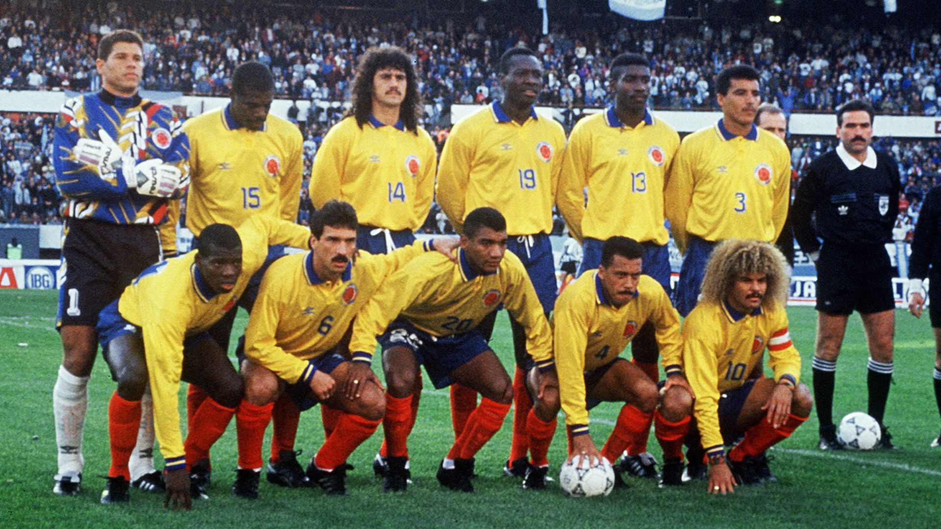 Selección Colombia 1993 - Foto EFE