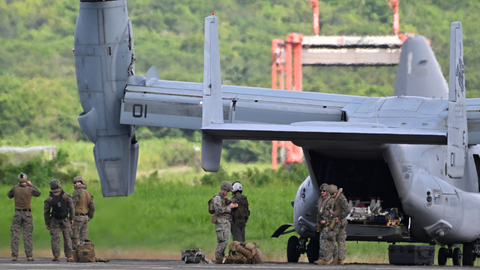 Militares en Puerto Rico (AFP)