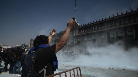 Manifestaciones en México / FOTO: EFE