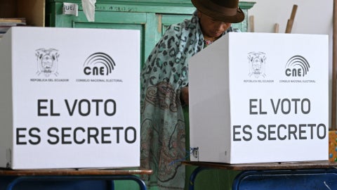 Elecciones Ecuador | Foto: AFP