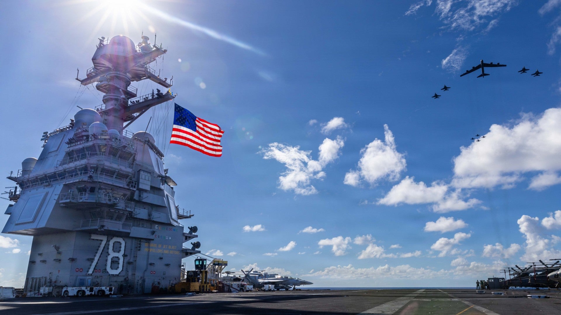 Portaaviones USS Gerald Ford entra al Caribe