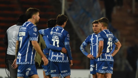Jugadores de Godoy Cruz | Foto: AFP