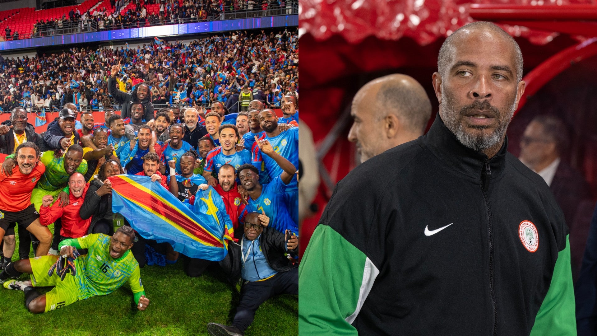 Selección de fútbol del Congo / Eric Chelle, DT de Nigeria - Fotos: EFE