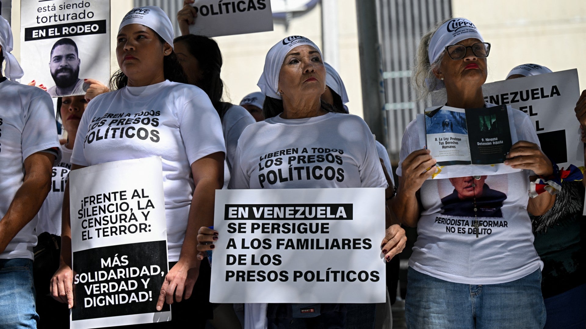Presos políticos en Venezuela | Foto referencia: AFP