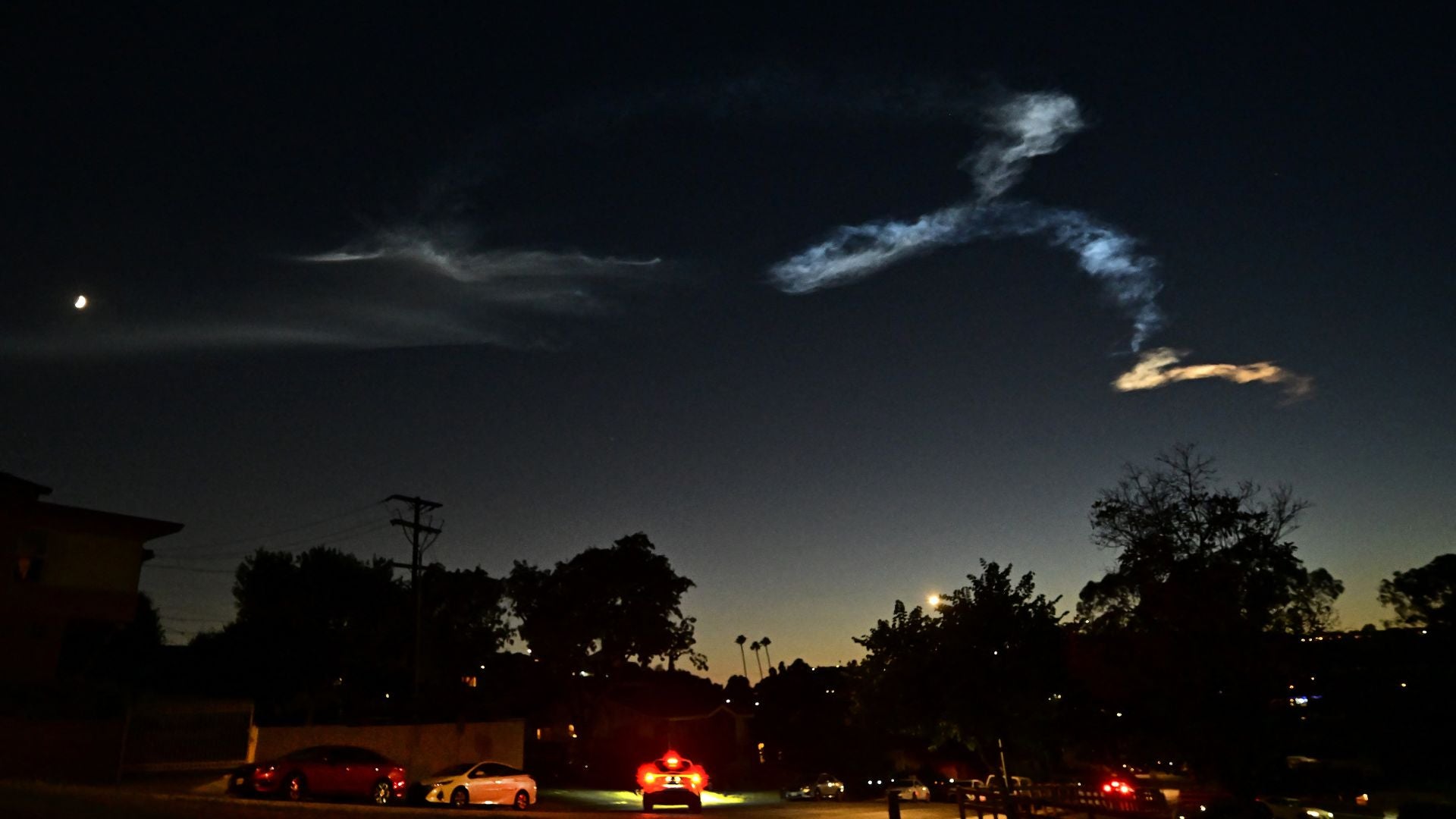 Lanzamiento de satélites Starlink - Foto AFP