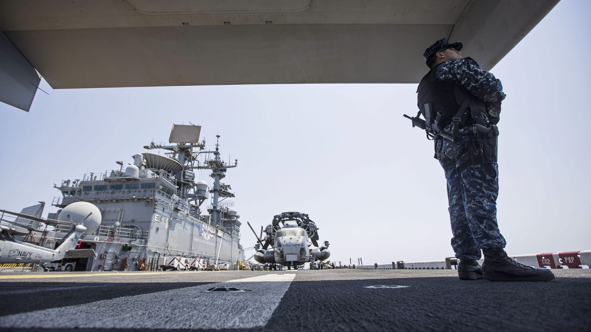 USS Iwo Jima de la Armada de EE. UU. (EFE)