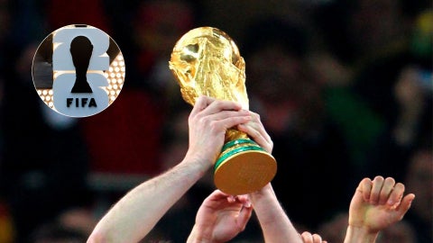 Trofeo de la Copa del Mundo - Fotos: EFE