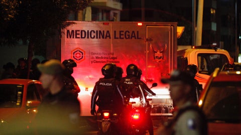 Medicina legal Ecuador | Foto: EFE