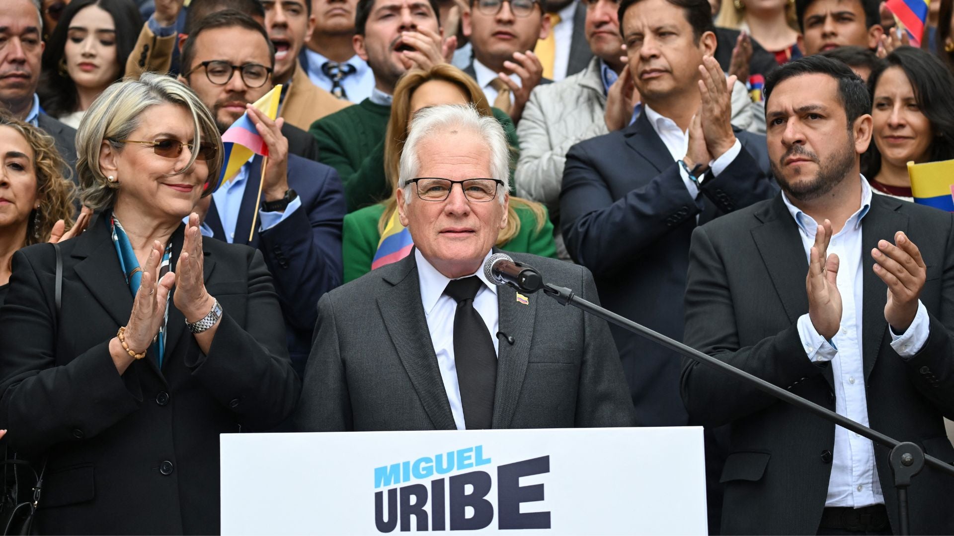 Miguel Uribe Londoño, precandidato presidencial (AFP)