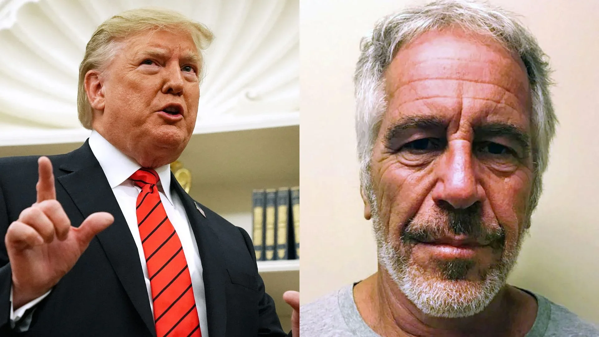 Donald Trump - Jeffrey Epstein (AFP)
