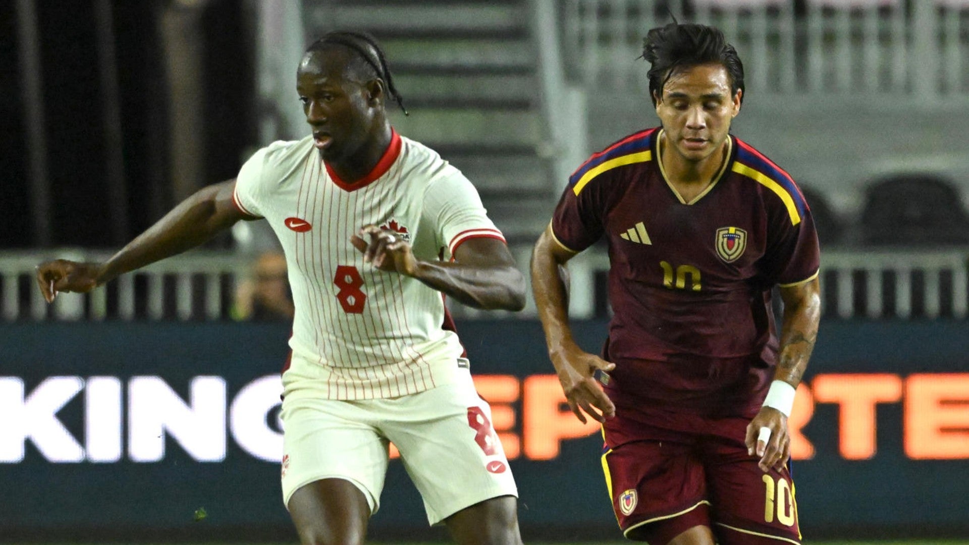 Canadá contra Venezuela / FOTO: EFE