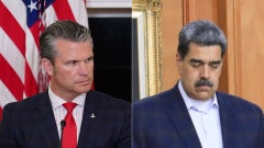 Pete Hegseth/ Nicolás Maduro - Fotos EFE