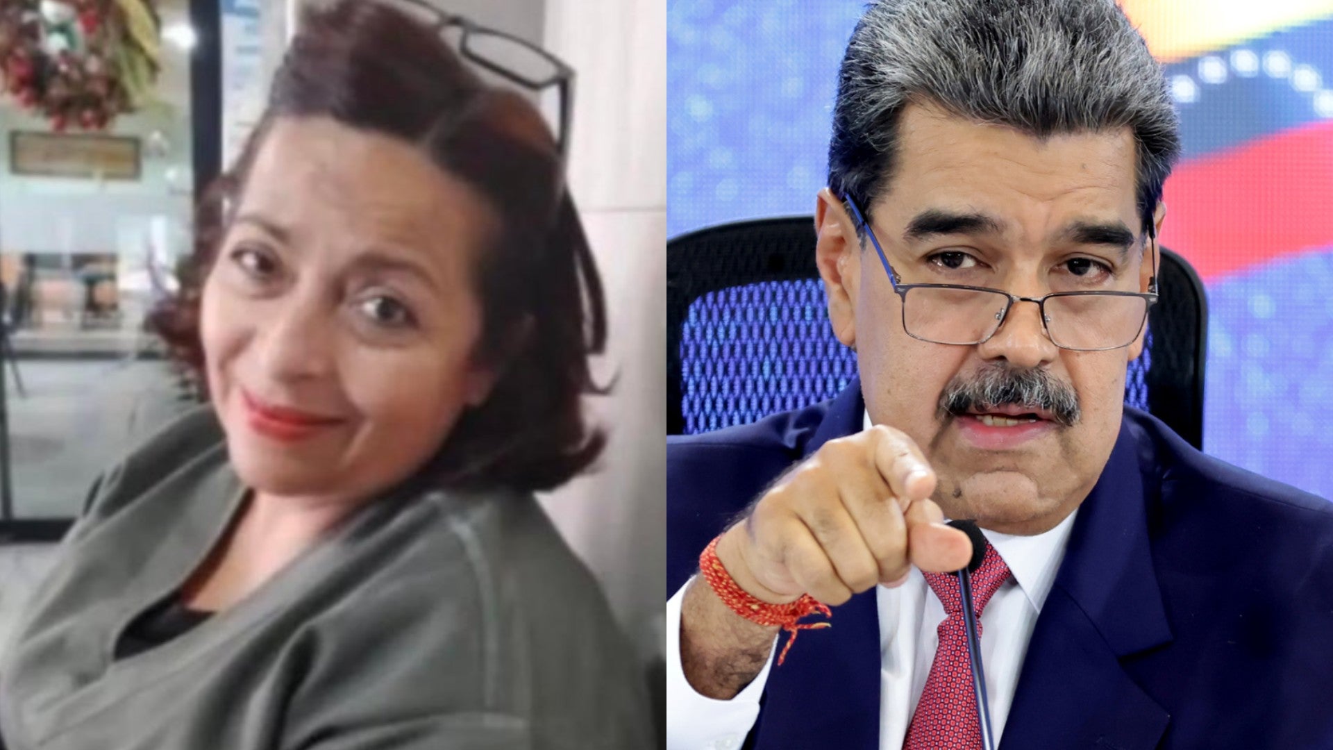 Marggie Orozco, médica general venezolana / Nicolás Maduro, jefe del régimen venezolano - Fotos: X / EFE