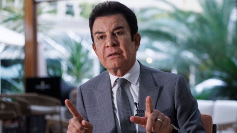 Salvador Nasralla, candidato a la Presidencia de Honduras - Foto EFE