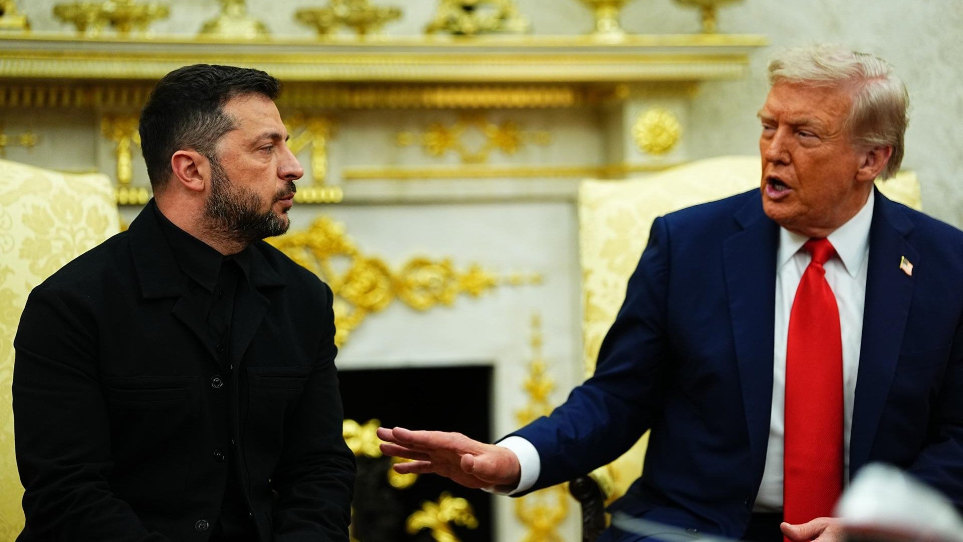 Volodimir Zelensky, presidente de Ucrania, y Donald Trump, presidente de EE. UU. - Foto: EFE
