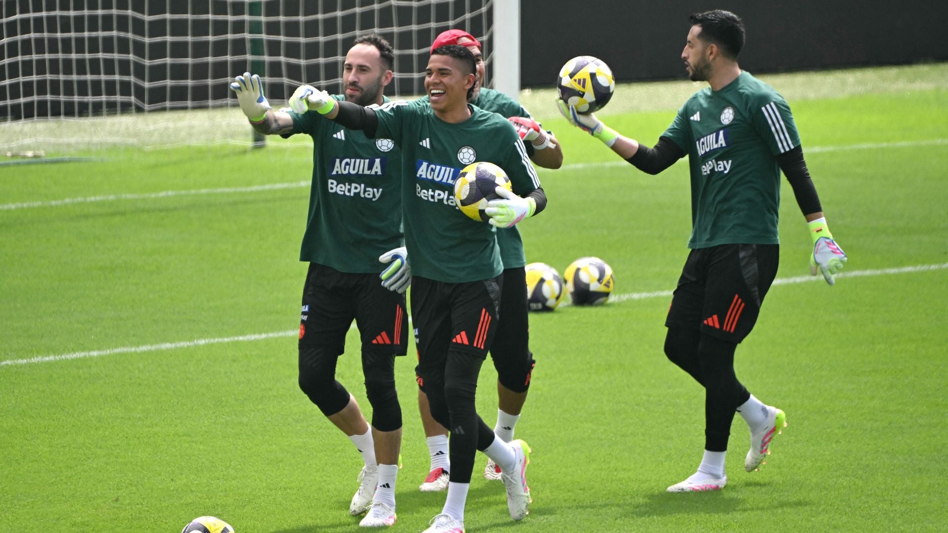 Arqueros selección Colombia - Foto: AFP