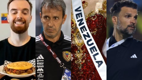 Ibail Llanos, creador de contenido / Fernando Batista, DT de fútbol / Reina de belleza venezolana / Oswaldo Vizcarrondo, DT de La Vinotinto Sub-17 - Fotos: X - EFE