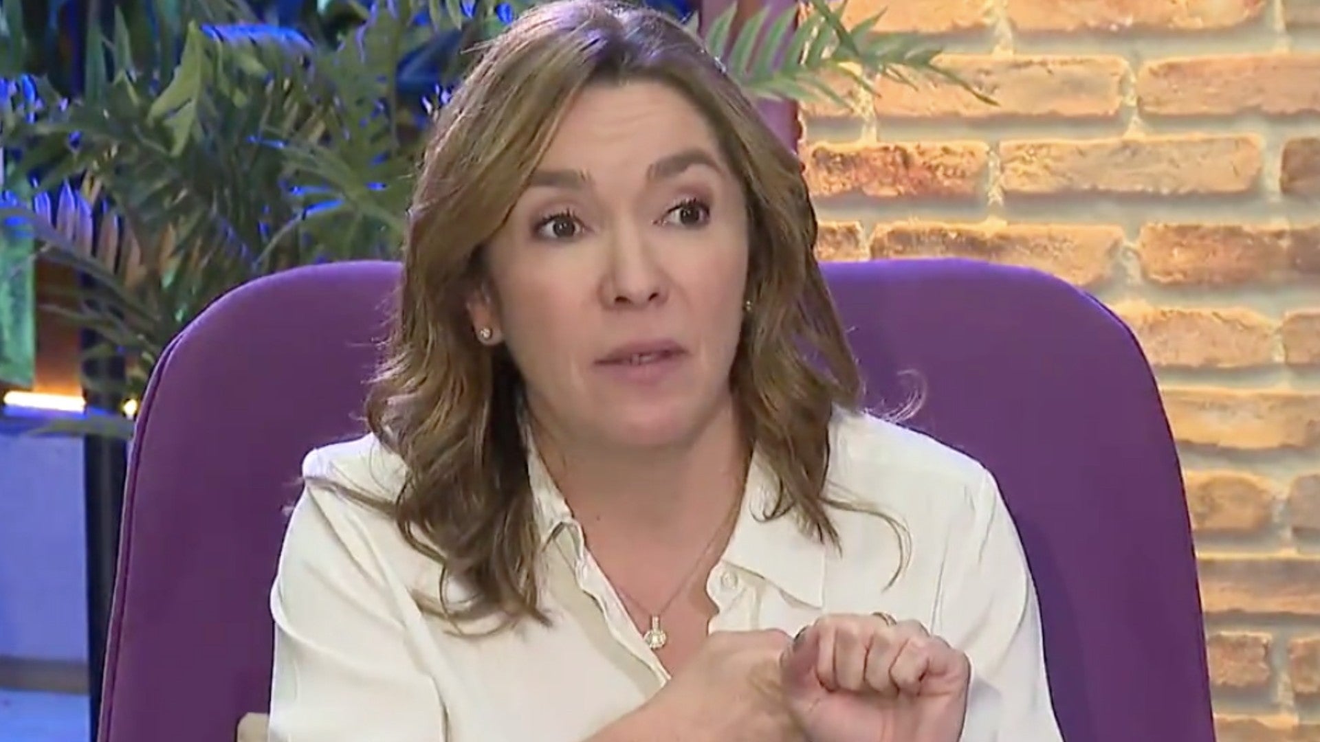 La exministra de Minas y presidenta del Banco Popular, María Fernanda Suárez.