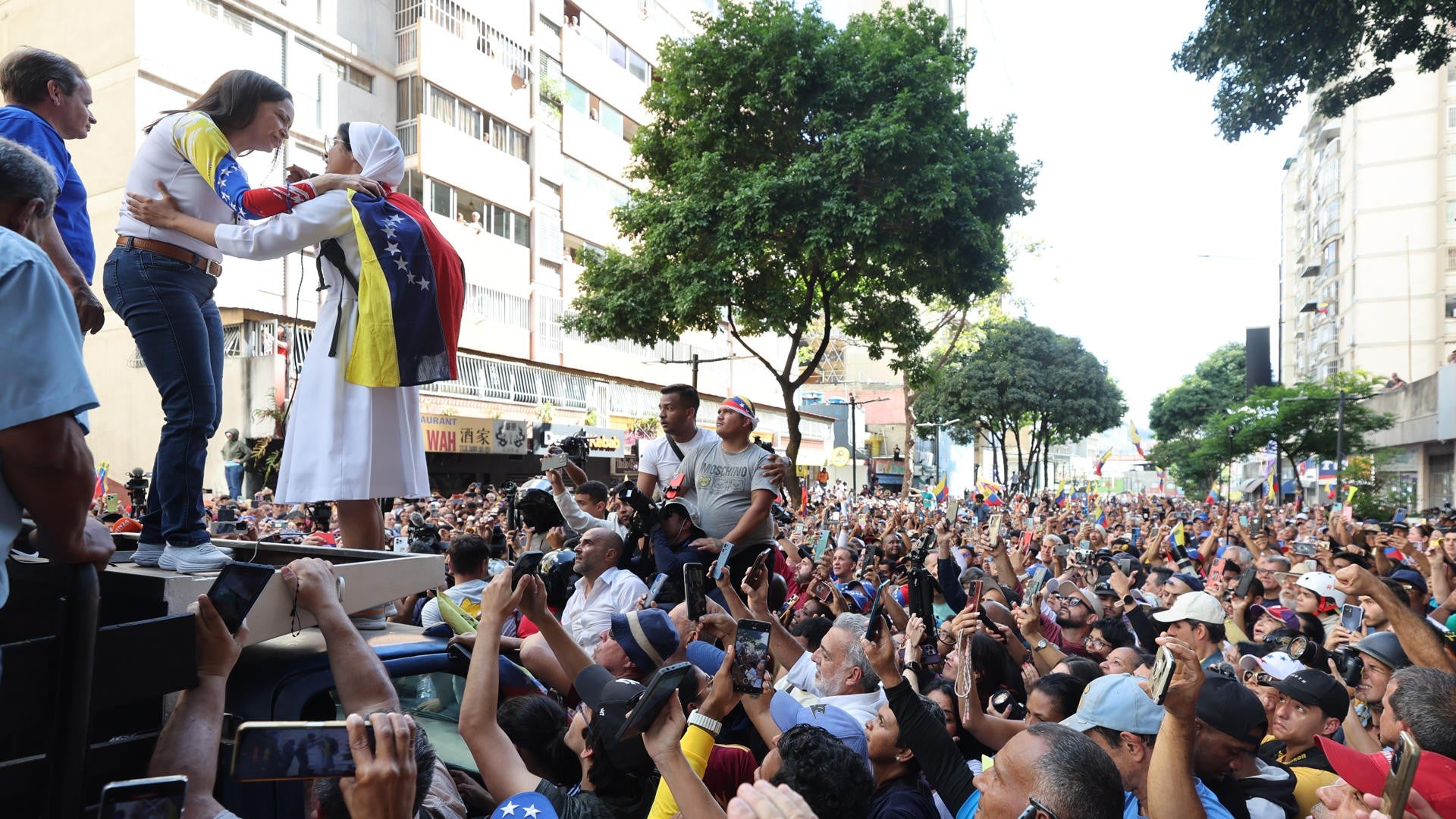 María Corina Machado, galardonada con el premio Nobel de la Paz - Foto: EFE