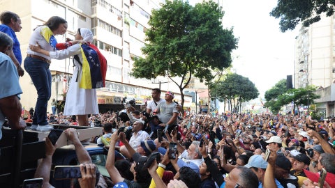 María Corina Machado, galardonada con el premio Nobel de la Paz - Foto: EFE