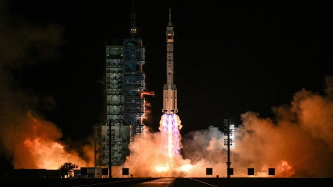Shenzhou-21 - Foto AFP