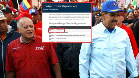 Cartel de los Soles es declarado organización terrorista