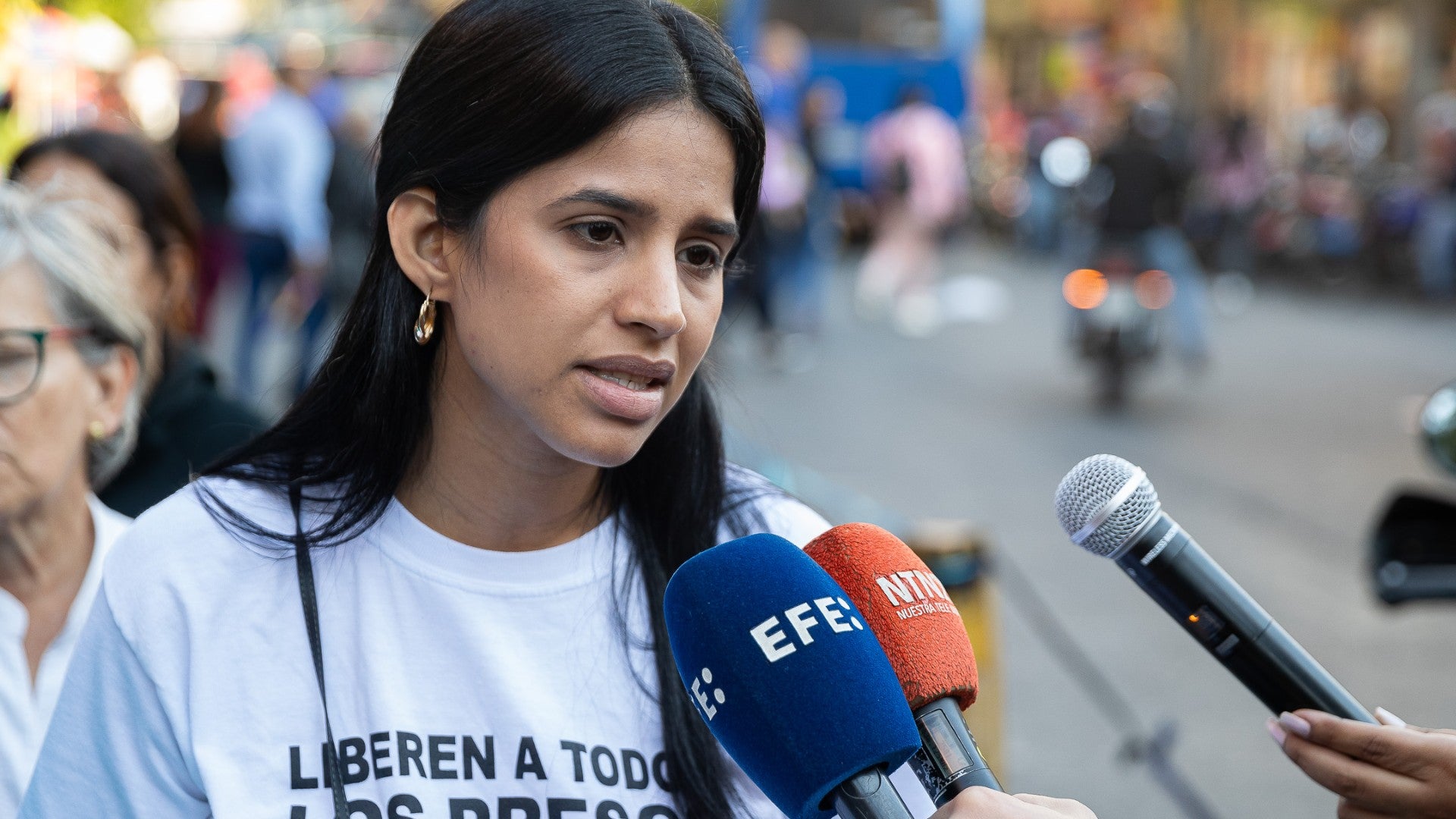 Activista venezolana, Sairam Rivas | Foto: EFE