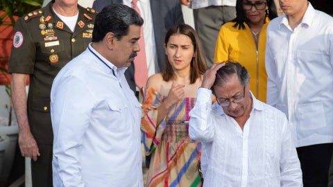 Nicolás Maduro y Gustavo Petro - EFE