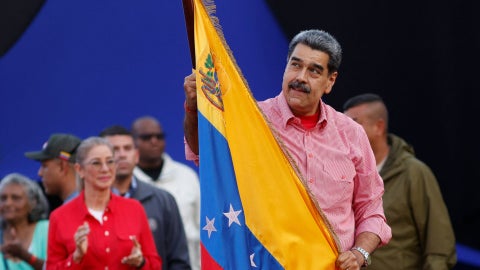 Nicolás Maduro, líder del régimen de Venezuela (AFP)