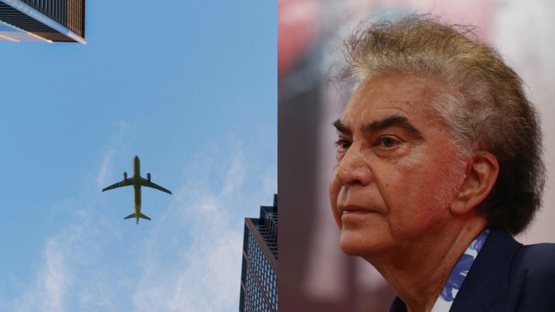 Avión comercial / José Luis 'El Puma' Rodríguez, cantante venezolano - Fotos: Pexels / EFE