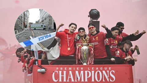 Celebración Liverpool Premier League/ Tragedia durante el festejo - Fotos AFP