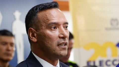 Pedro Sánchez, ministro de Defensa de Colombia - Foto: EFE