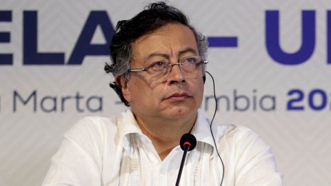Gustavo Petro, presidente de Colombia / FOTO: EFE