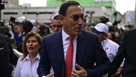 El expresidente de Perú Martín Vizcarra - Foro AFP