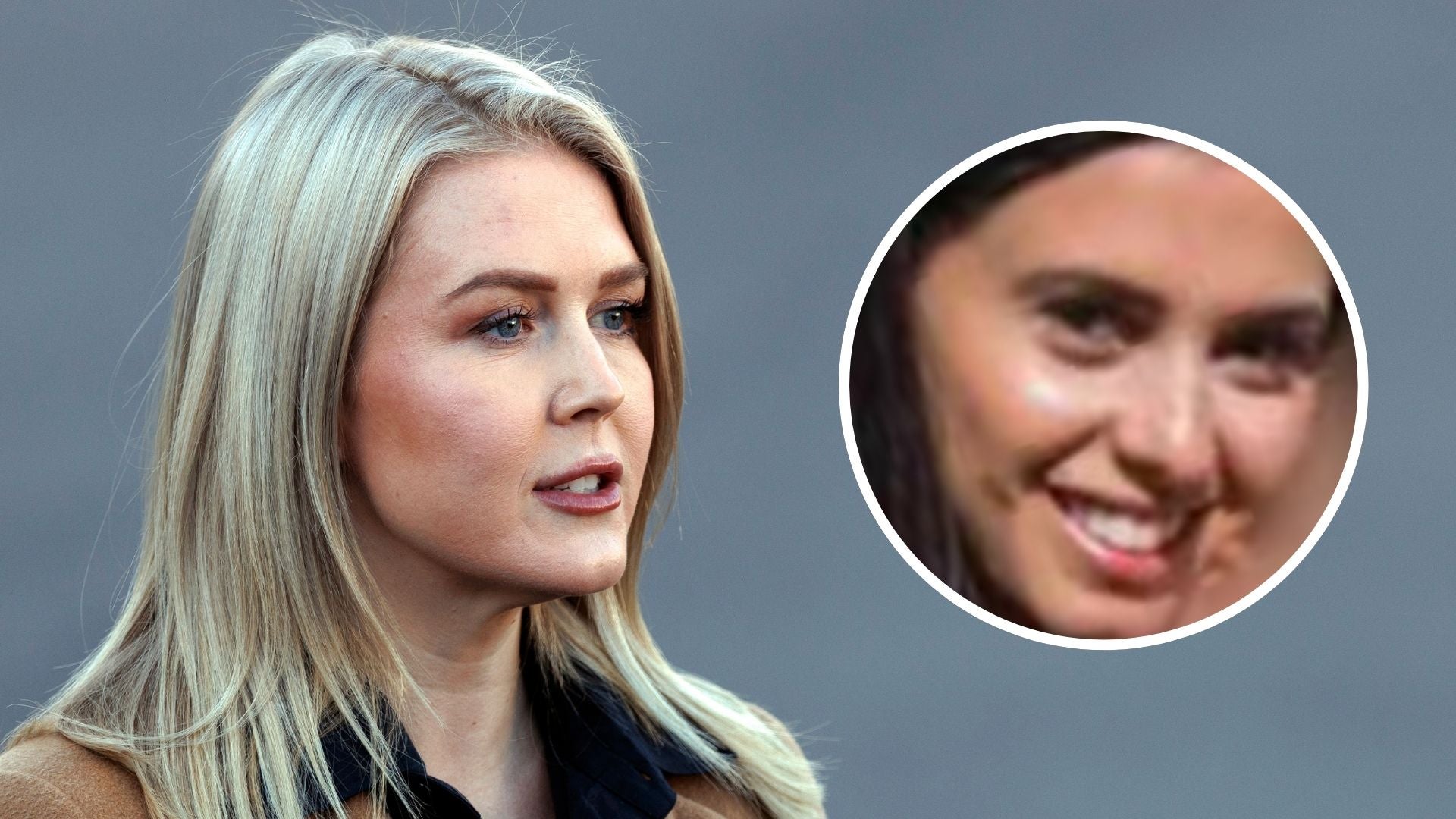 Karoline Leavitt, Secretaria de prensa de la Casa Blanca / Bruna Caroline Ferrerira, migrante brasileña - Fotos: EFE / X