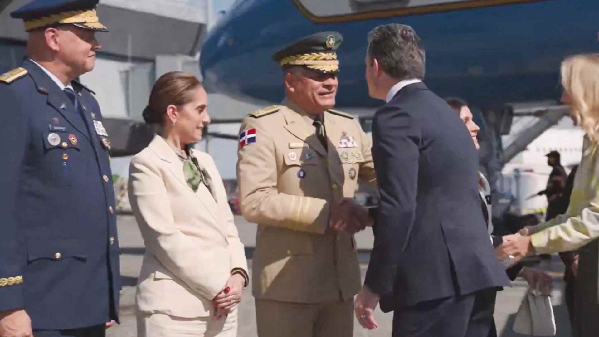 Vista de Pete Hegseth a República Dominicana - AFP
