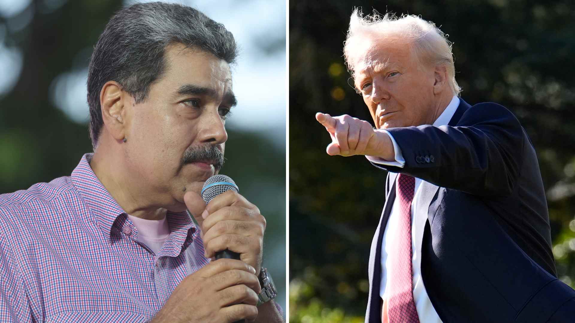 Nicolás Maduro y Donald Trump - EFE