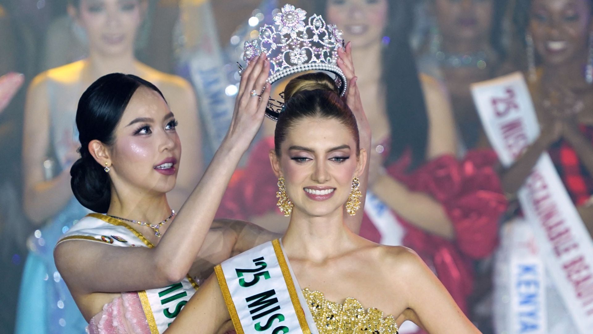Catalina Duque de Colombia, nueva Miss Internacional 2025 - Foto: AFP