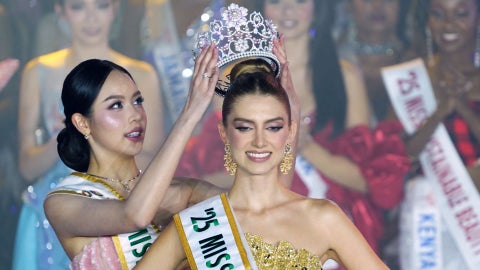 Catalina Duque de Colombia, nueva Miss Internacional 2025 - Foto: AFP