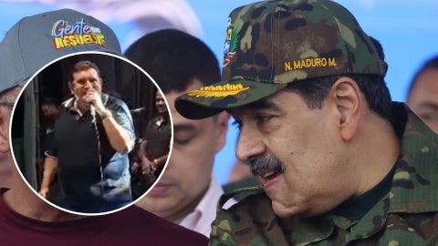 'Poncho' Zuleta, cantante colombiano / Nicolás Maduro, jefe del régimen venezolano - Fotos: X / EFE