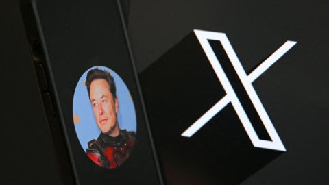 Elon Musk X - Foto AFP