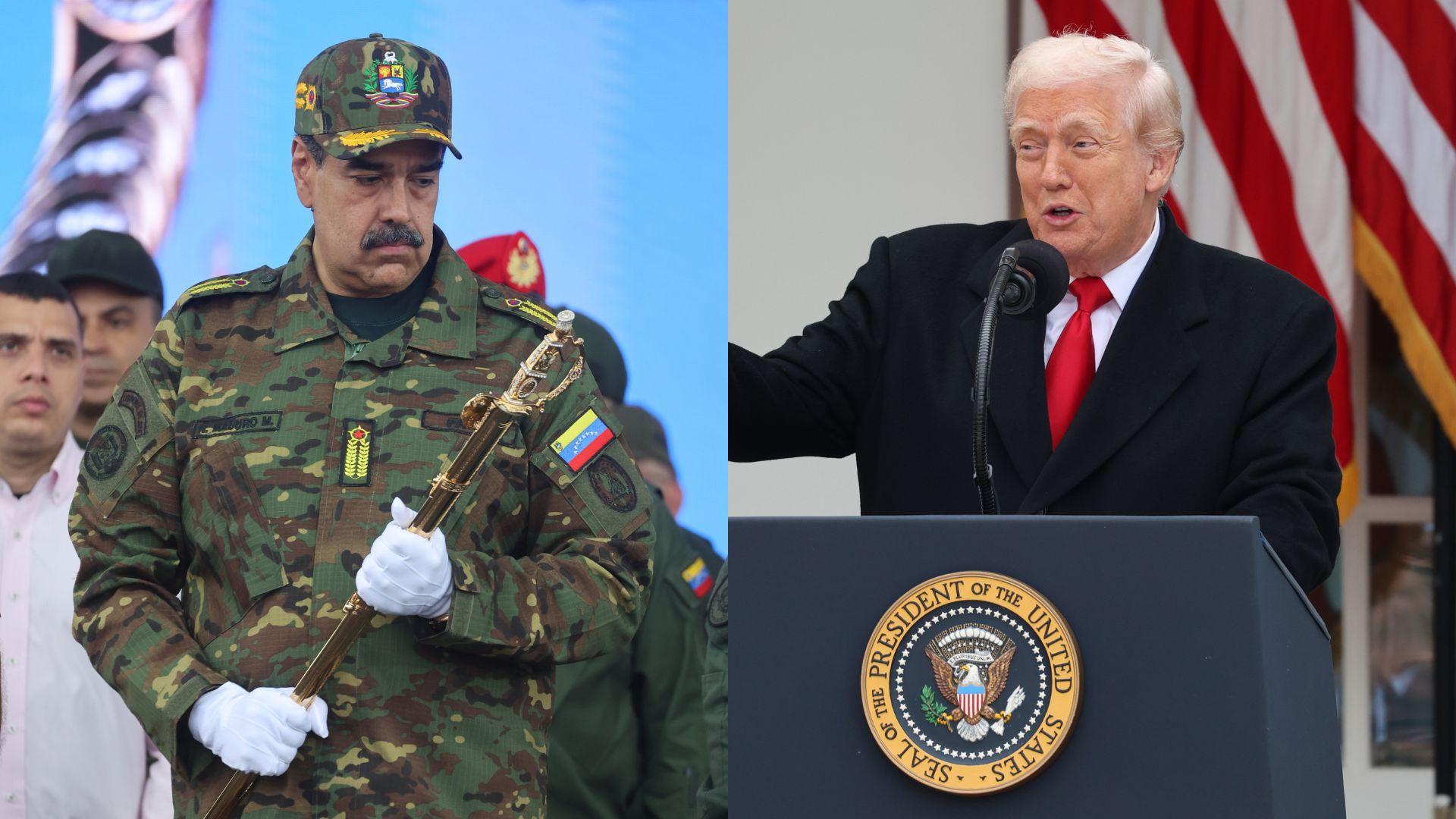 Nicolás Maduro y Donald Trump (EFE)