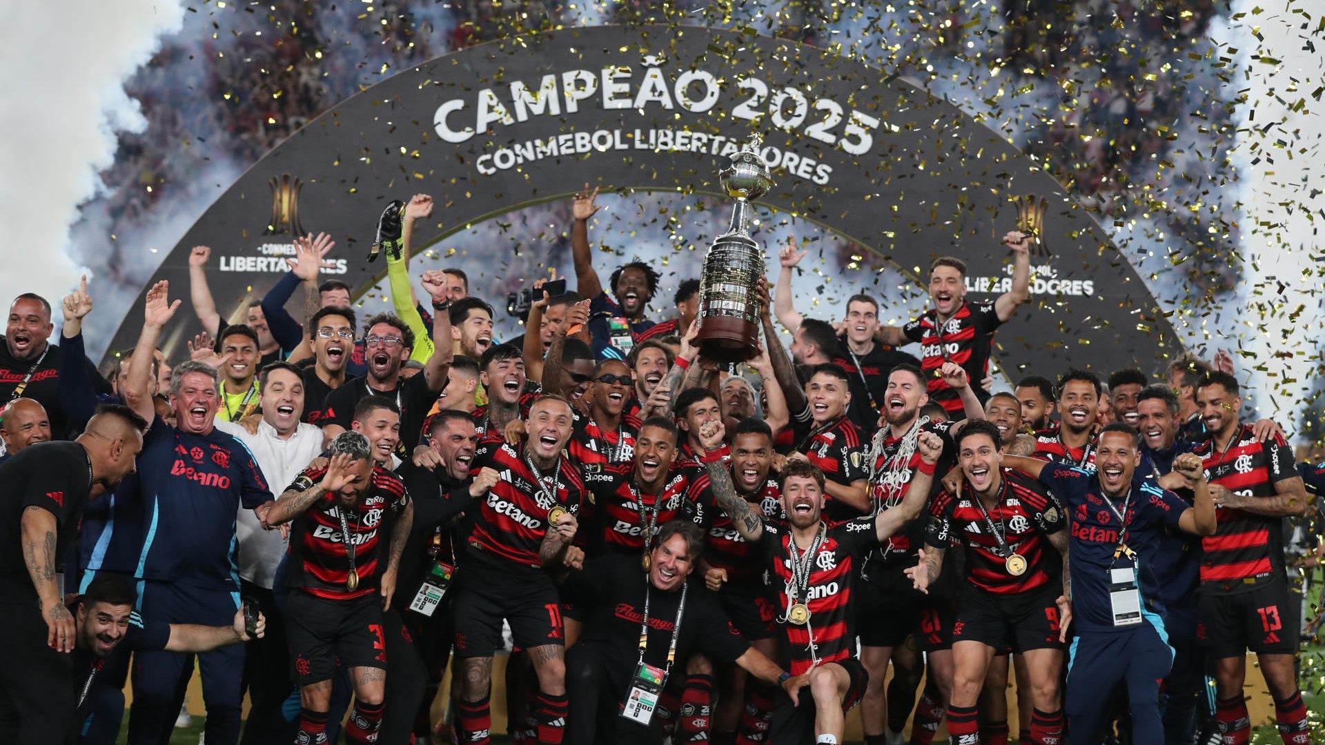 Flamengo campeón de la Copa Libertadores / FOTO: EFE