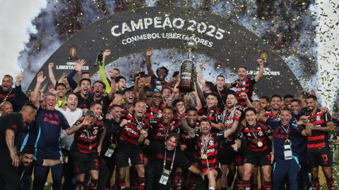 Flamengo campeón de la Copa Libertadores / FOTO: EFE